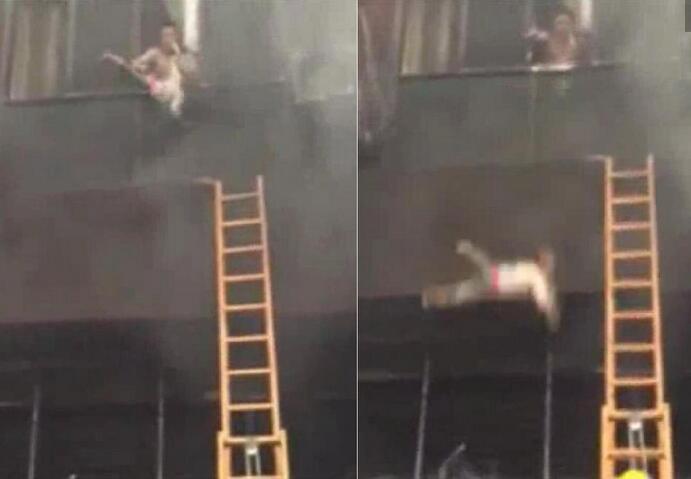 高樓失火緩降器