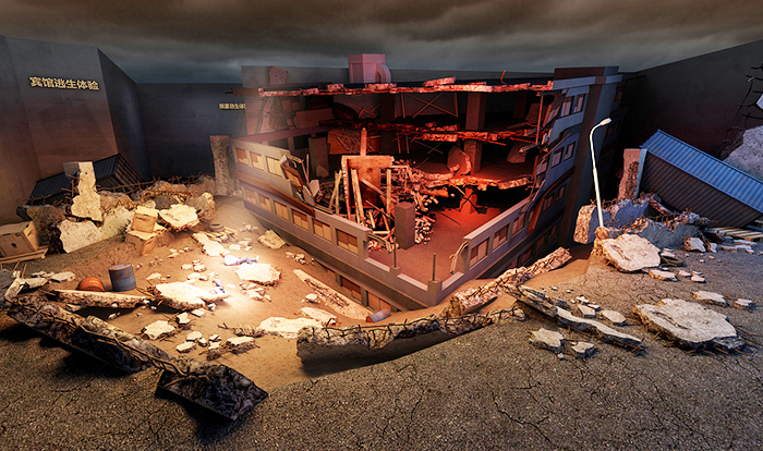 地震安全體驗館建設